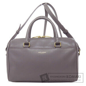 Saint Laurent Duffle Handbag Leather